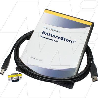 Cadex BatteryStore PC Software